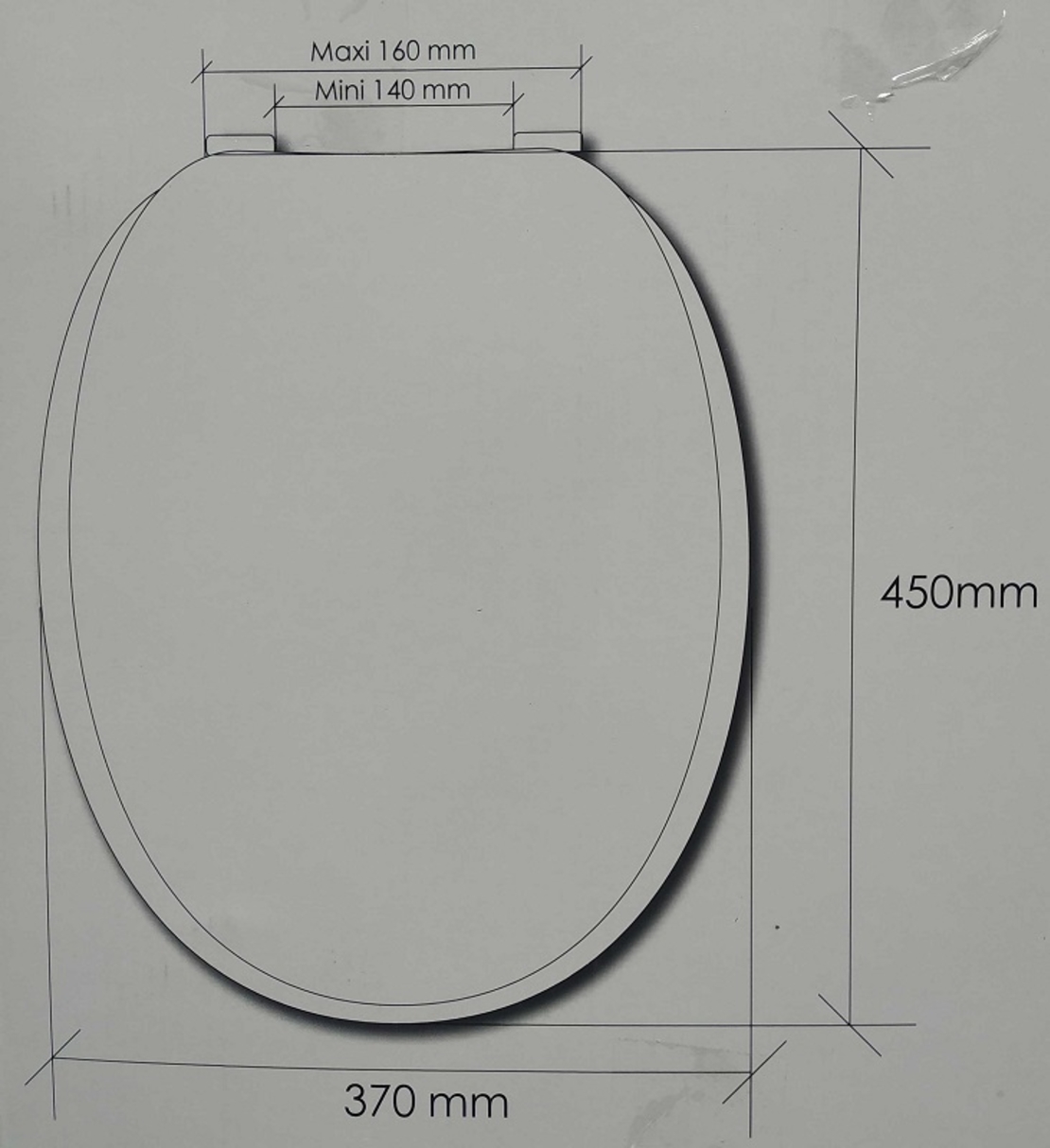 Капак за тоалетна чиния - UF -WP807 - 1.9 кг - 80208