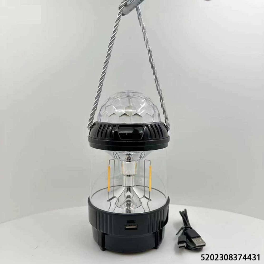Акумулаторен LED фенер с фоторитъм - HW978L - 374424