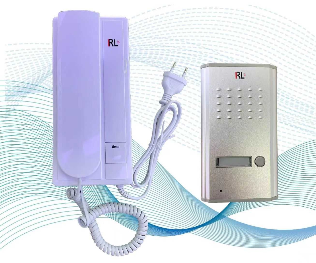 Домофон със звънец и слушалка - RL-3208A - 482125