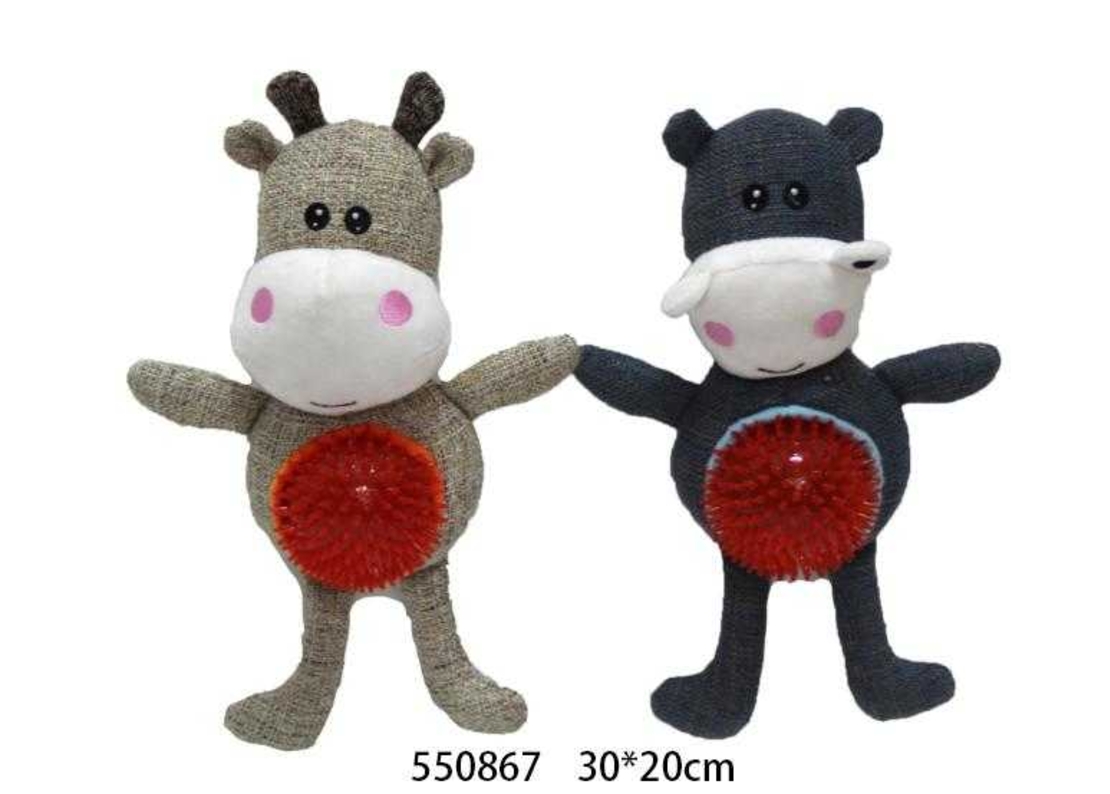 Играчка за кучета - Елен с топка за дъвчене – 30x20см – 550867