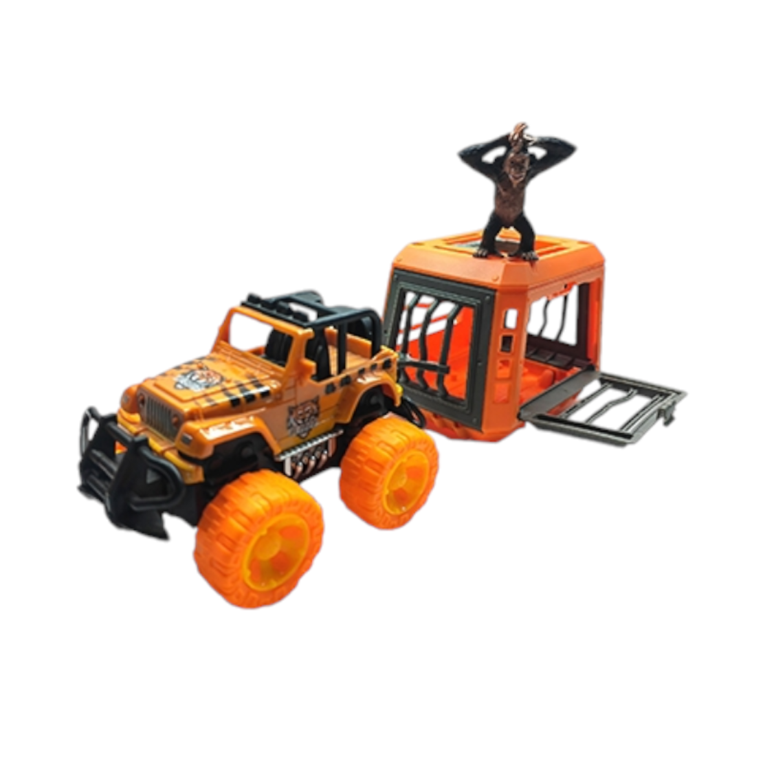 Детска играчка - Джип с клетка за животно - GD-074 - 730154