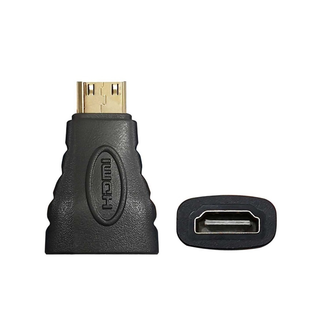 Видео/аудио адаптер - Mini HDMI мъжки към HDMI женски - 098364