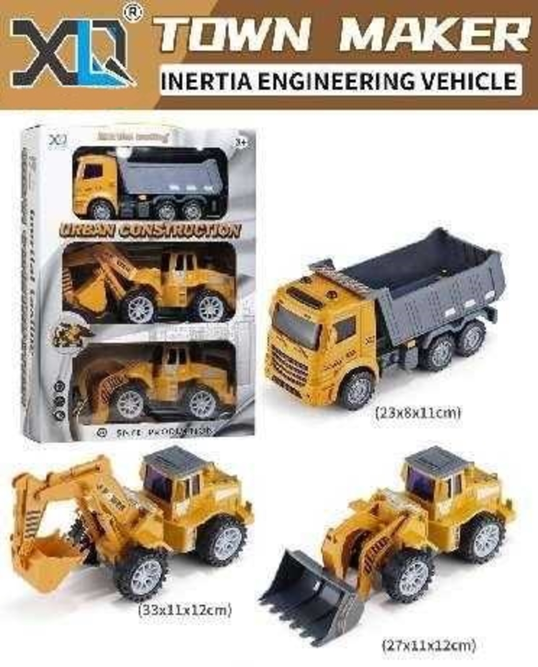 Комплект строителна техника - XLQ-3C - 305217