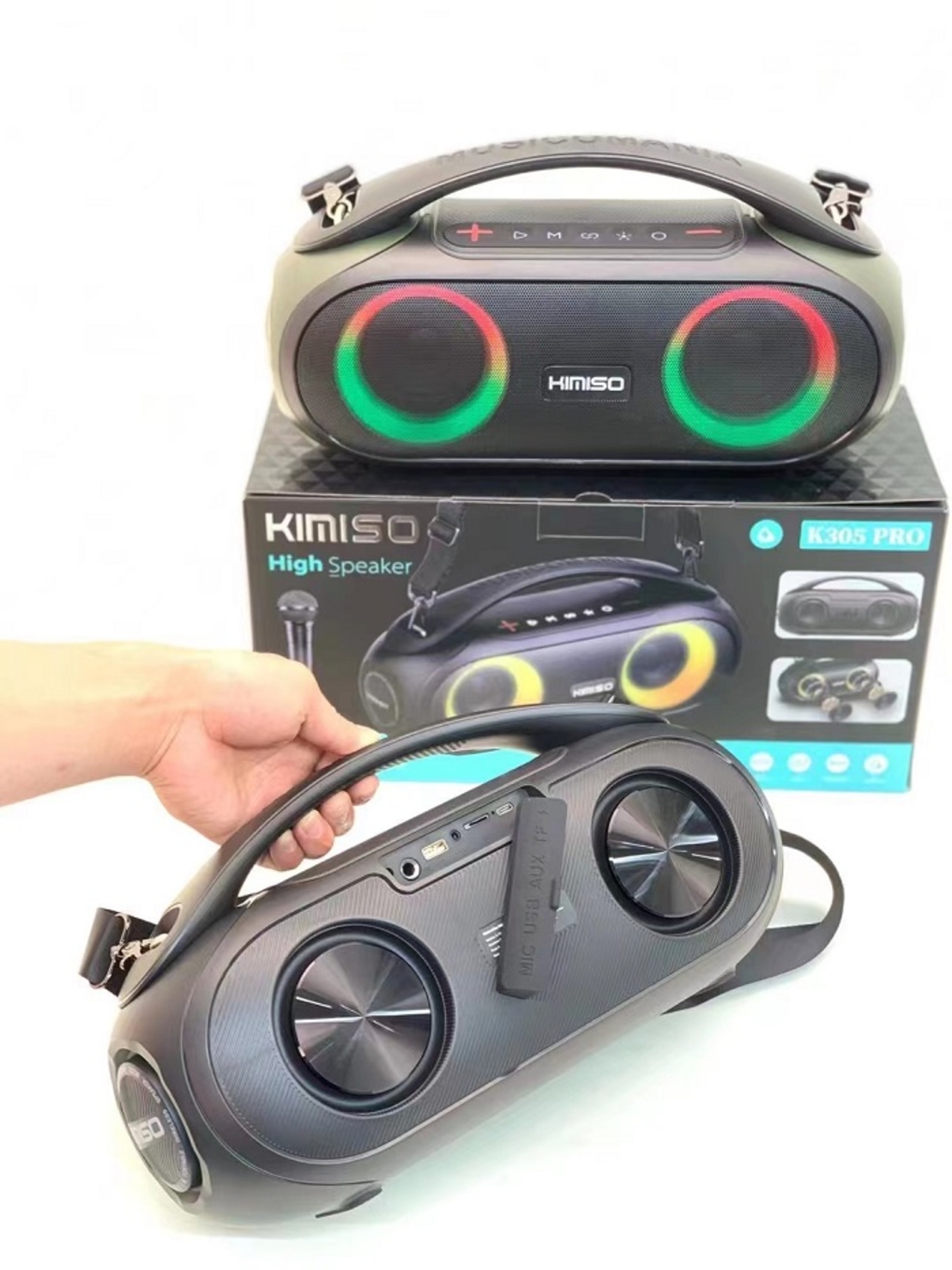 Безжична Bluetooth тонколона - K305 PRO - 810101 - Черна