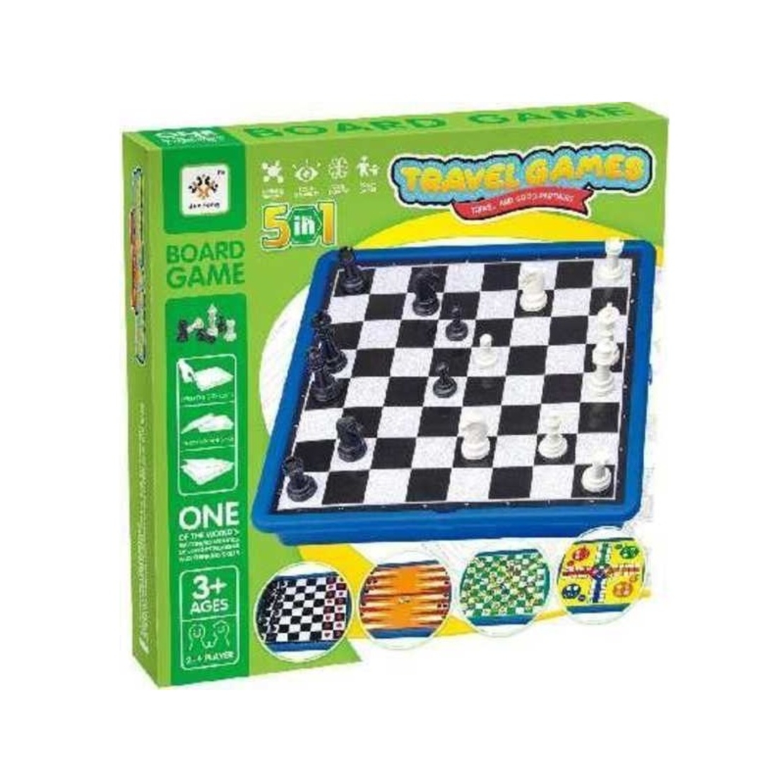 Настолна игра 5в1 - JF378-9 - 310365