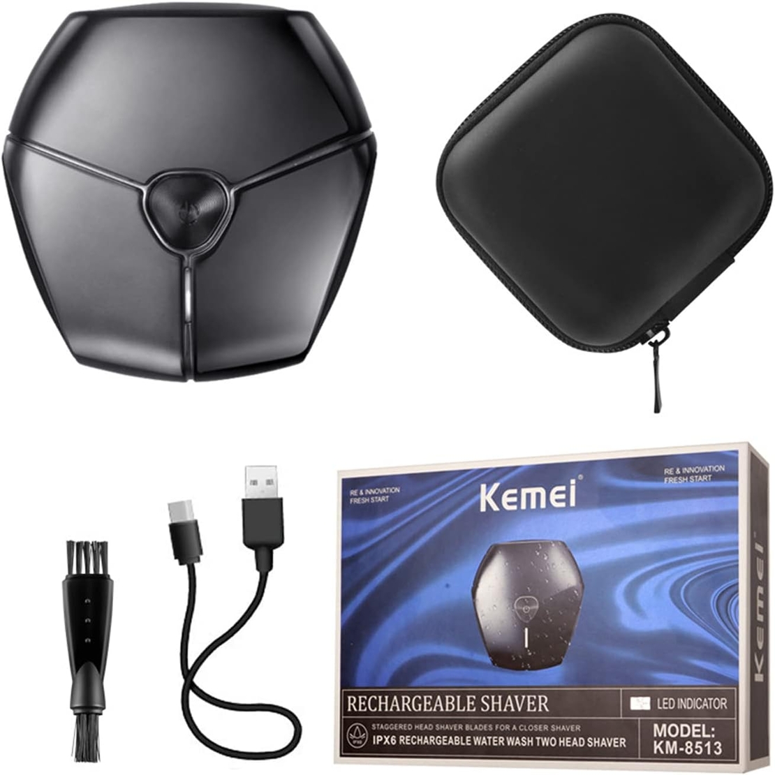 Електрическа самобръсначка - KM-8513 - Kemei