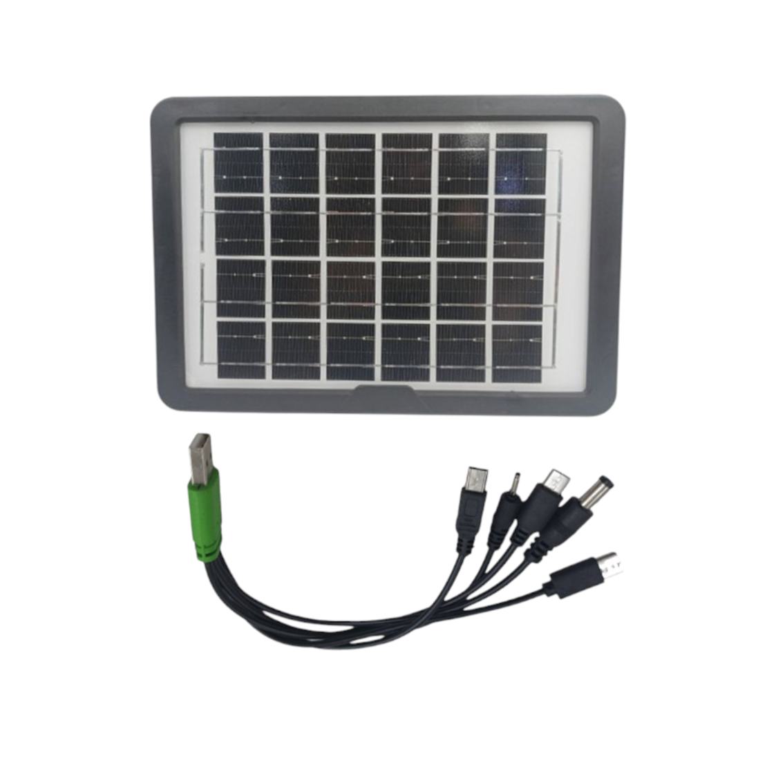 Соларен панел за зареждане на устройства - Външна батерия - USB - 8W - 680 - 819461