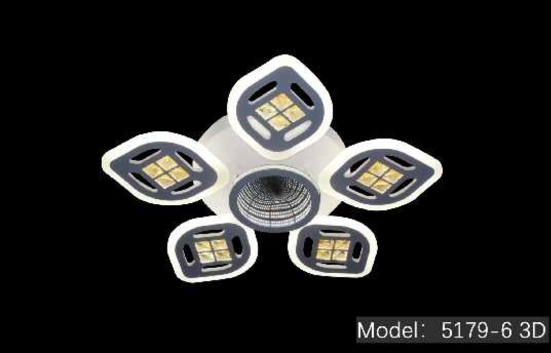 LED плафон - Плафон с димер - 5179-6WH - 943765
