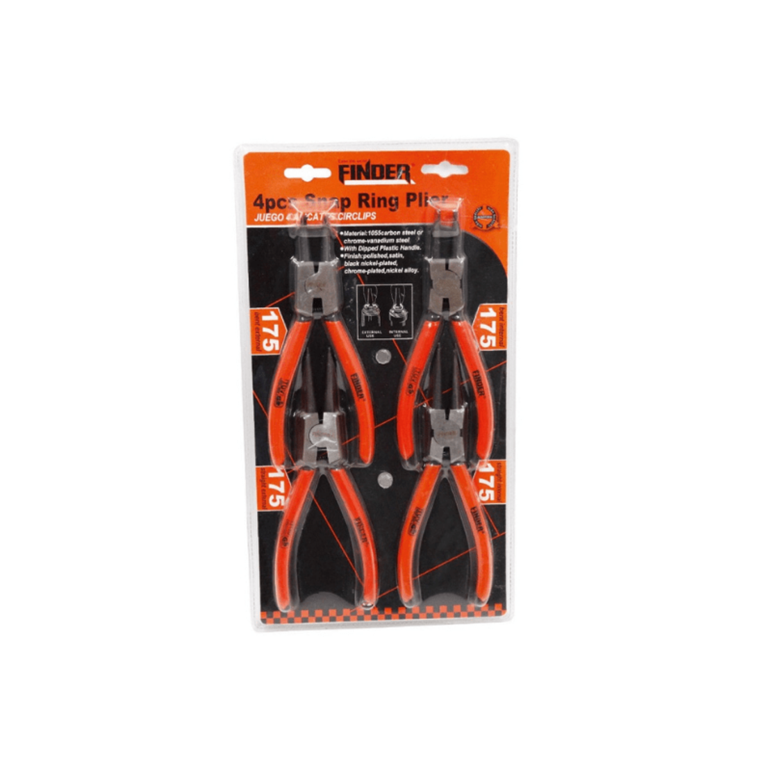 Комплект клещи за предпазители - 4pcs - Finder - 190088