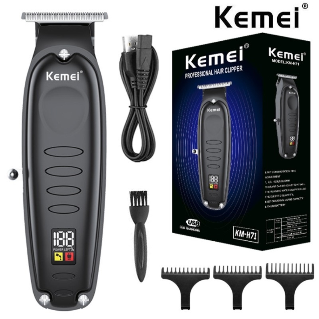Машинка за подстригване- KM-H71 - Kemei