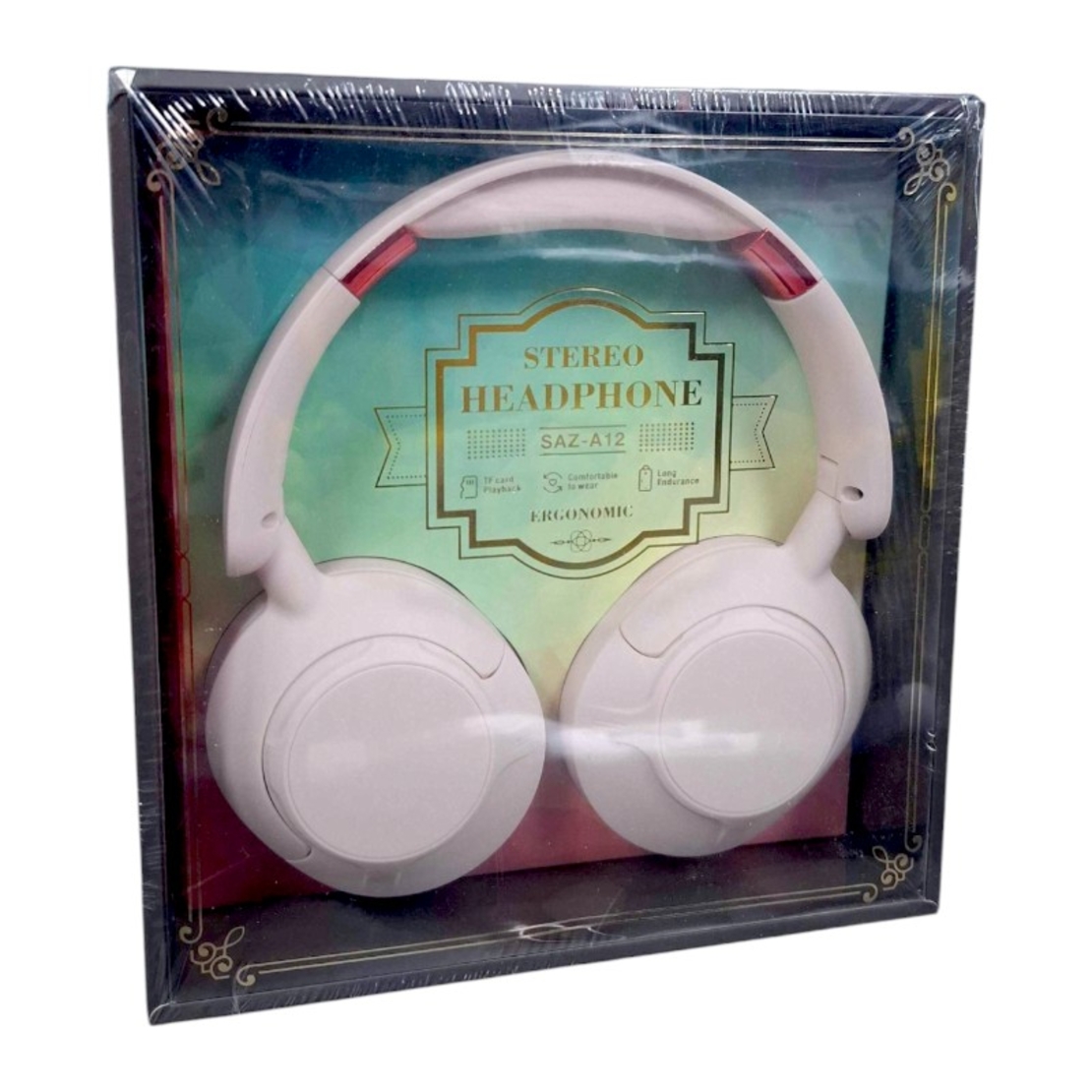 Безжични слушалки - SAZ-A12 - 541129 - Светло розово