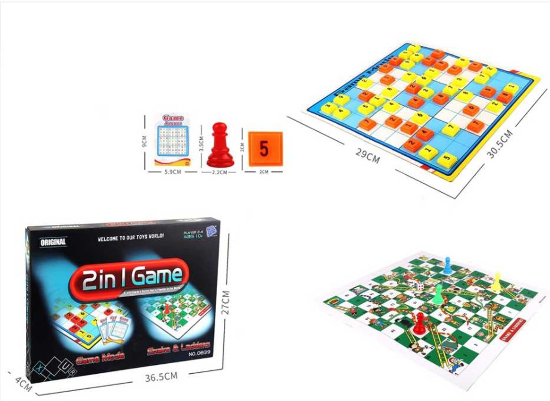 Настолна игра 2in1-Змия и Судоку  - 0839 - 200103