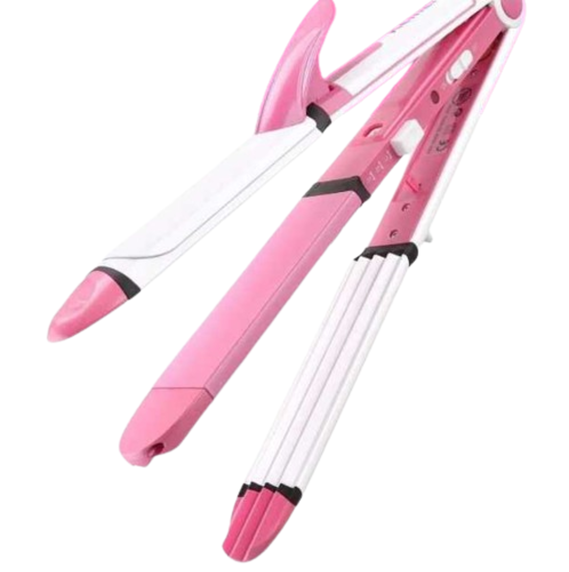 Преса за коса - 3in1 - KM-1291-B - Kemei
