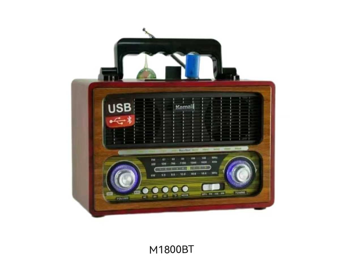 Ретро акумулаторно радио - M1800BT - 654380