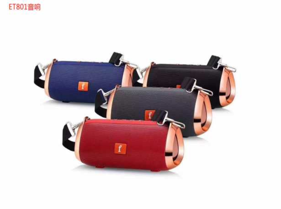 Безжична Bluetooth тонколона - ET-801 - 217290 - Черна