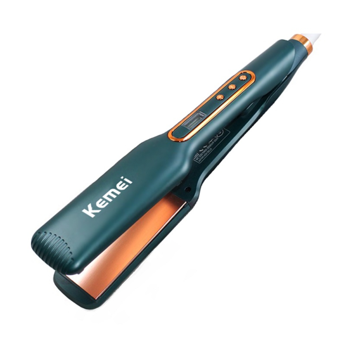 Преса за коса - KM-8879 - Kemei - Зелена