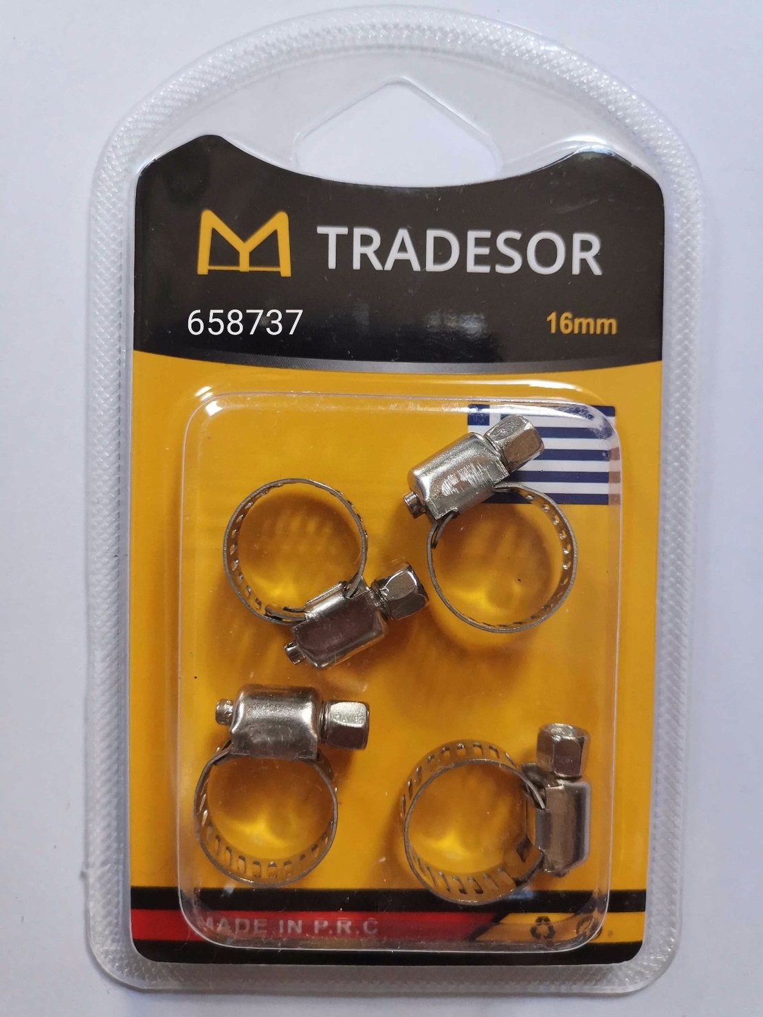 Комплект скоби за тръби - 4pcs - 16mm - 658737