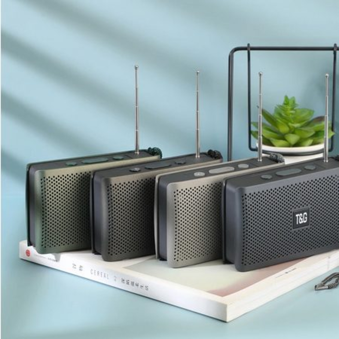 Безжична Bluetooth тонколона - TG282 - 882986 - Зелена