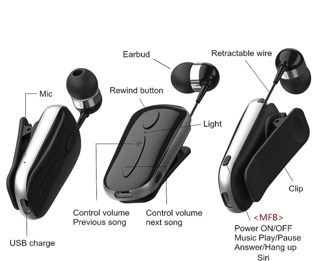 Хендсфри слушалка - Bluetooth - Art -k36 - 884283