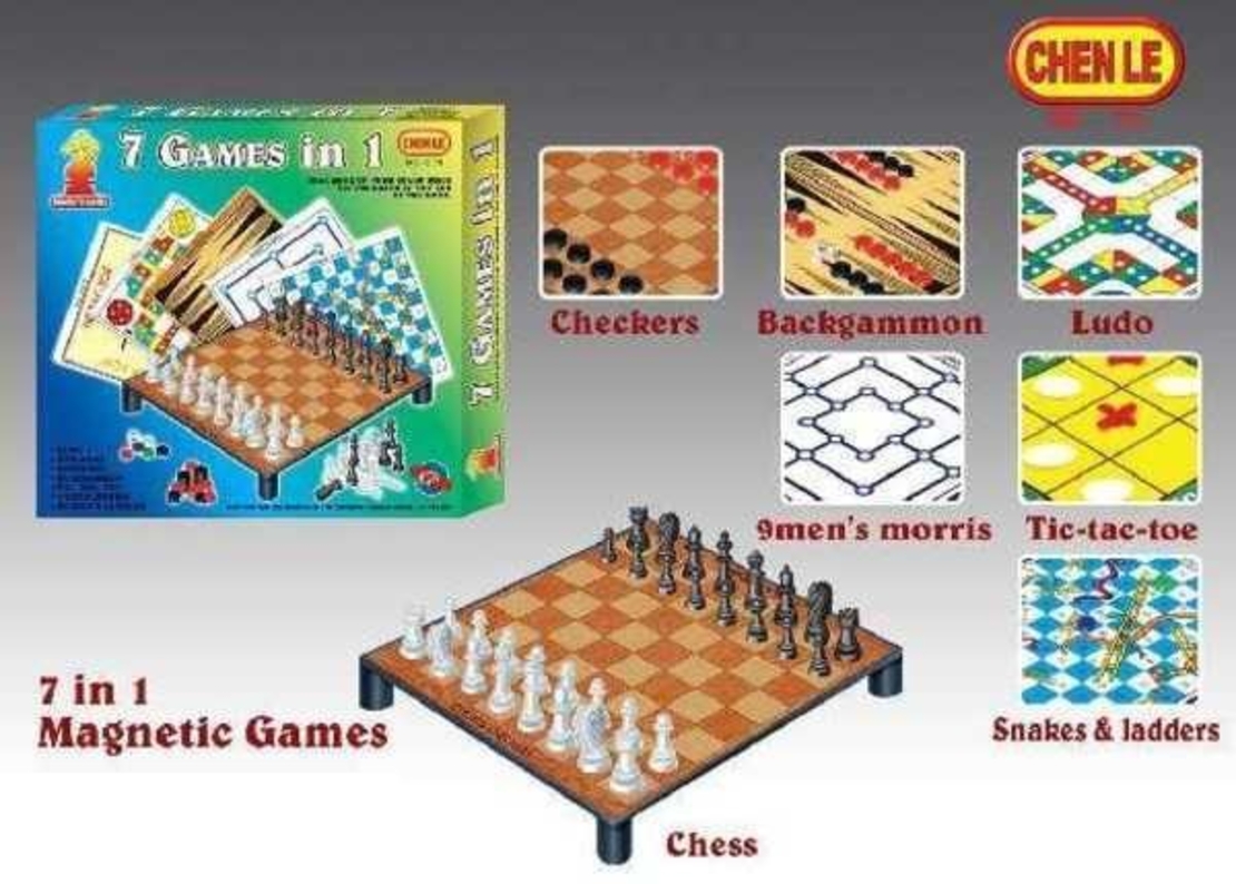 Настолна игра 7в1 - 30787 - 310385