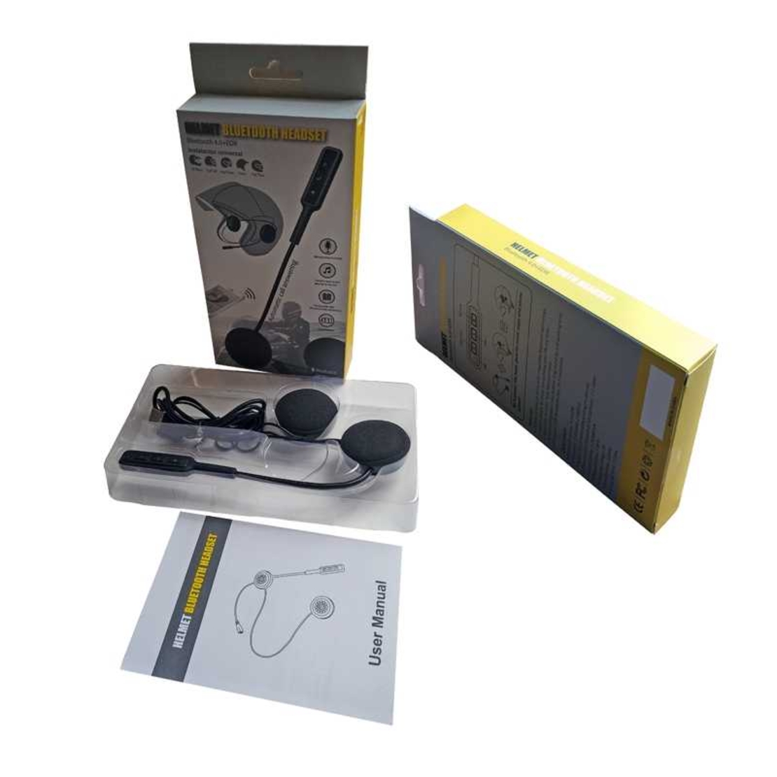 Интерком за мотоциклетна каска с Bluetooth  - BT11 - 812115