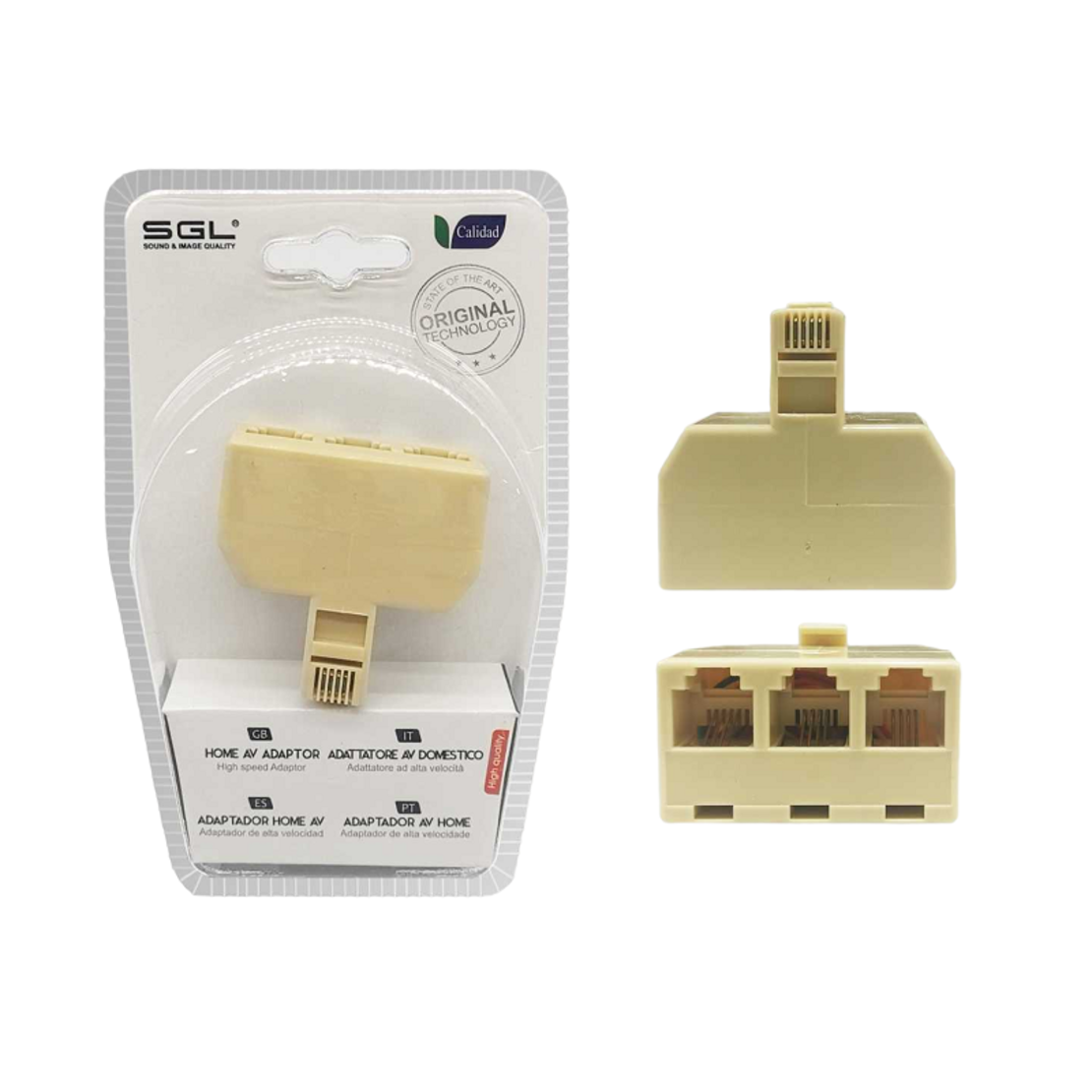 Мрежов (LAN) сплитер - Ethernet Splitter - 3Way - 1772-1 - 098616