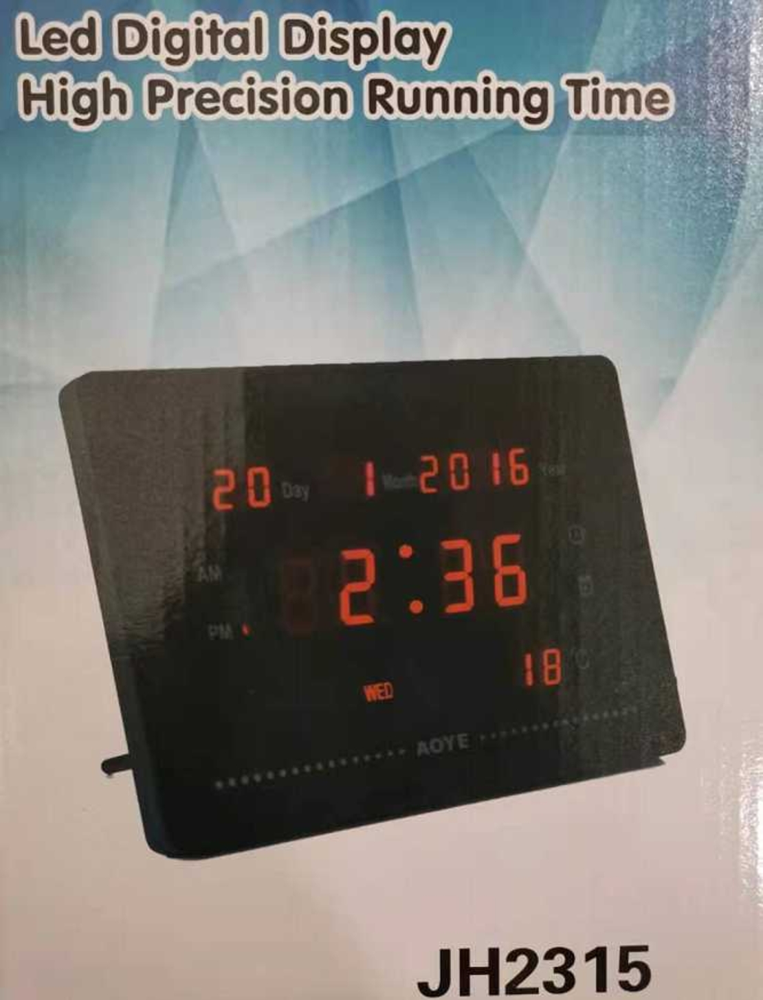 Електронен дигитален часовник LED - JH-2315 - 690001