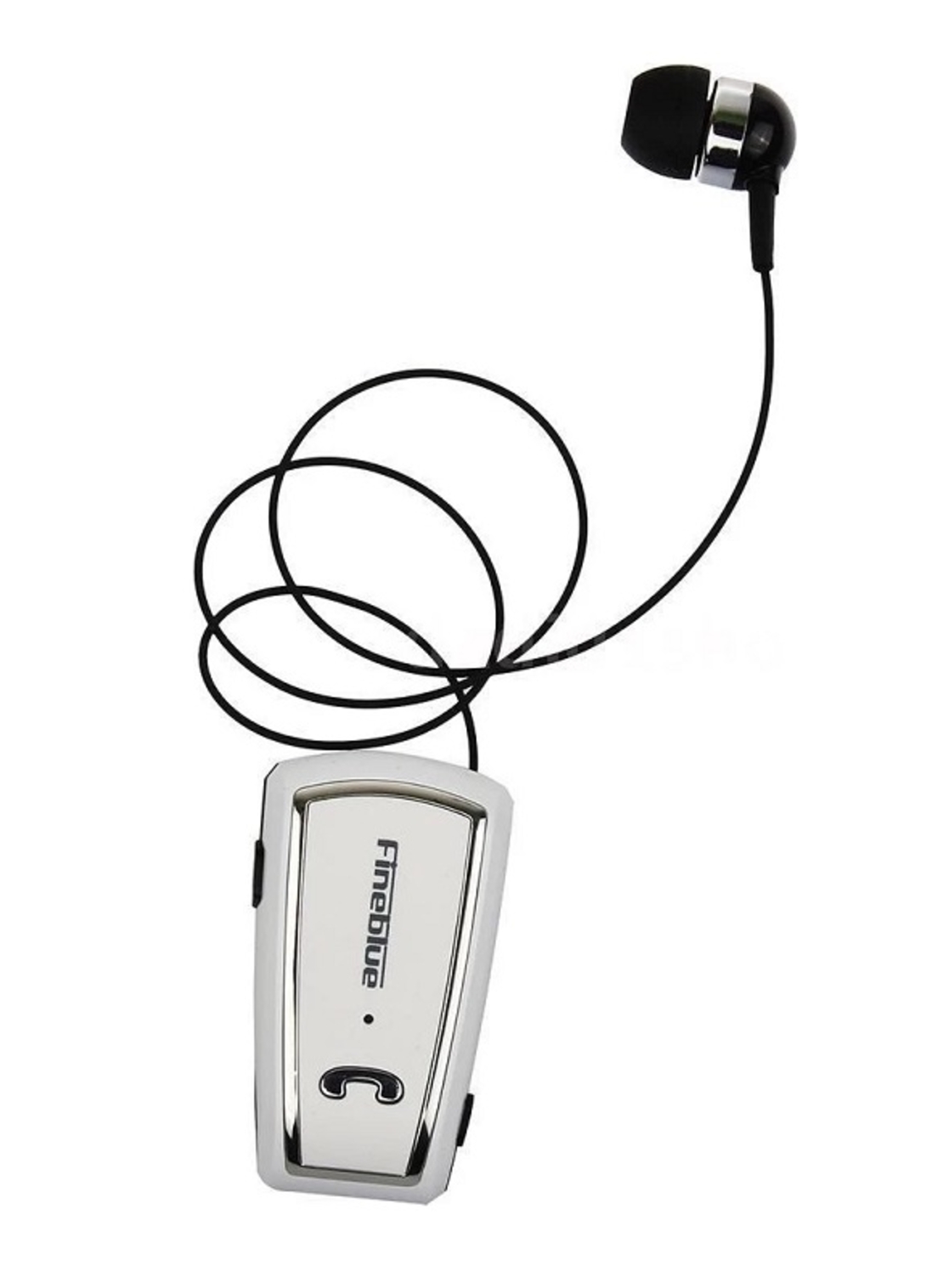 Хендсфри слушалка - Bluetooth - V3 Pro - Fineblue - 810842 - Бяла