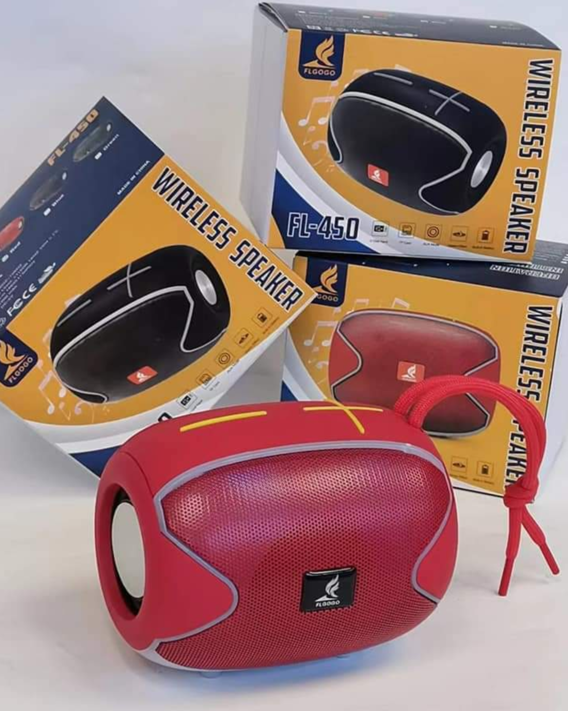 Безжична Bluetooth тонколона - FL450 - 885093 - Червена