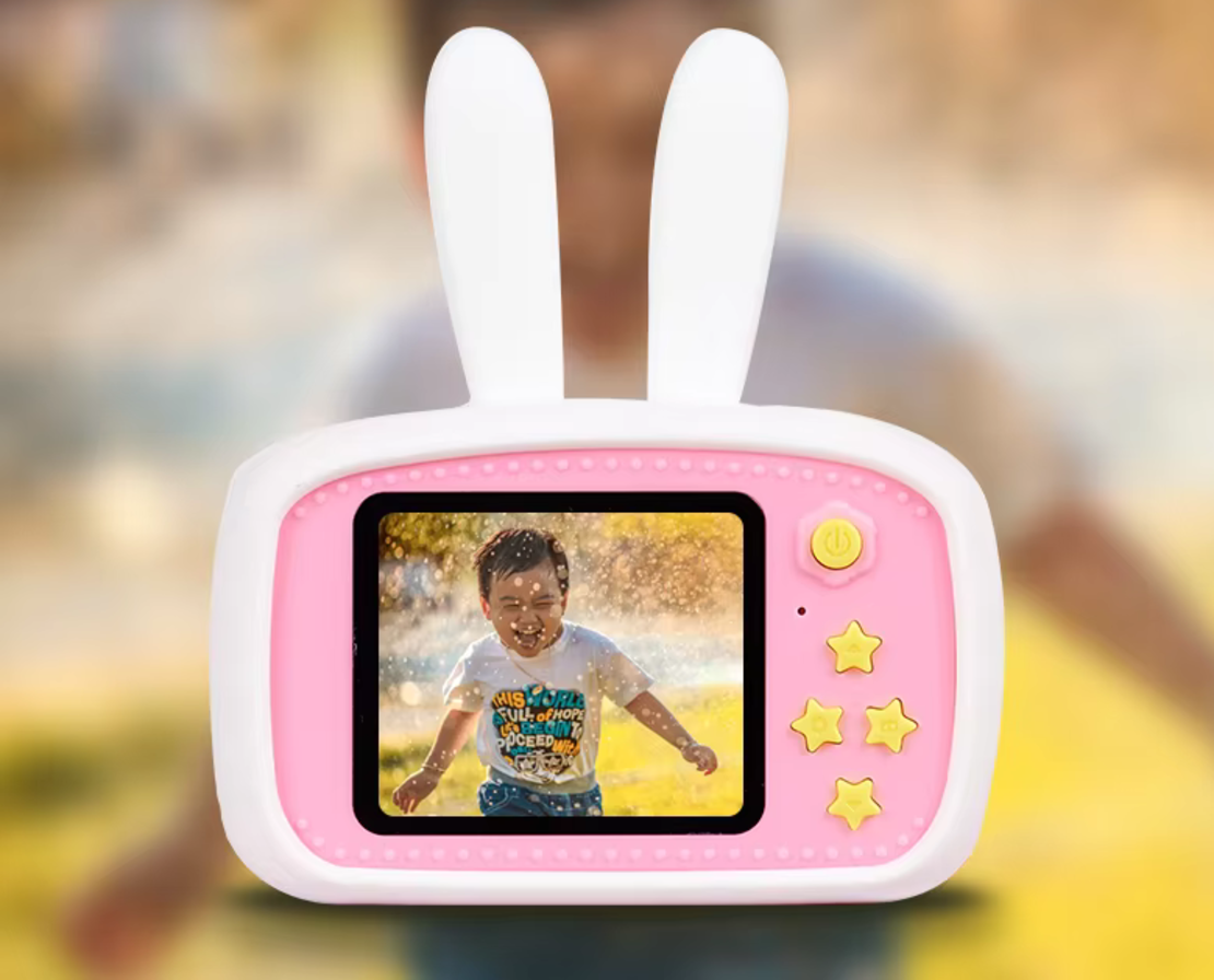 Детски цифров фотоапарат - X500 - 810590 - Бял