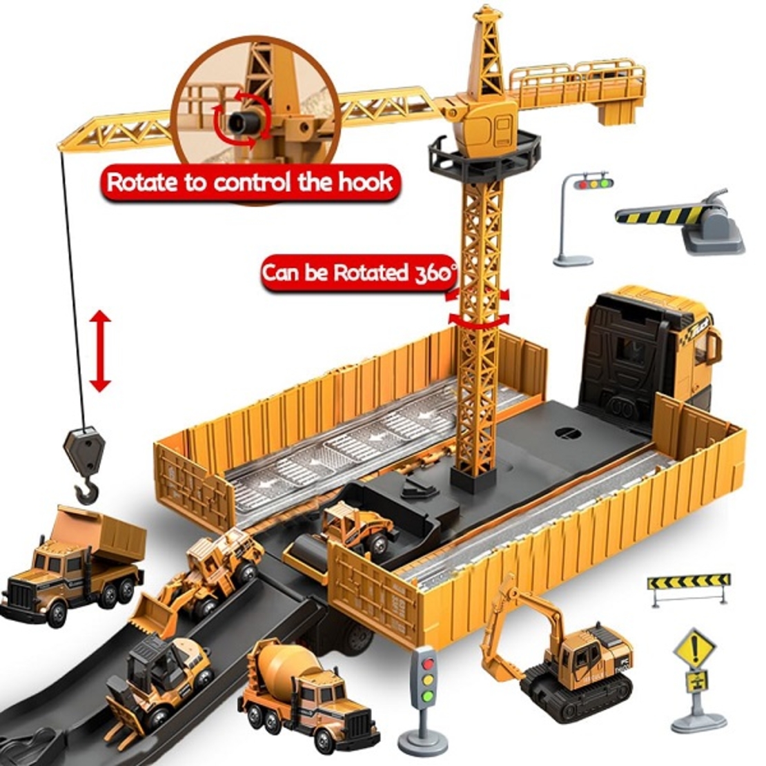 Кран, трансформиращ се в паркинг - JD060 - 730315