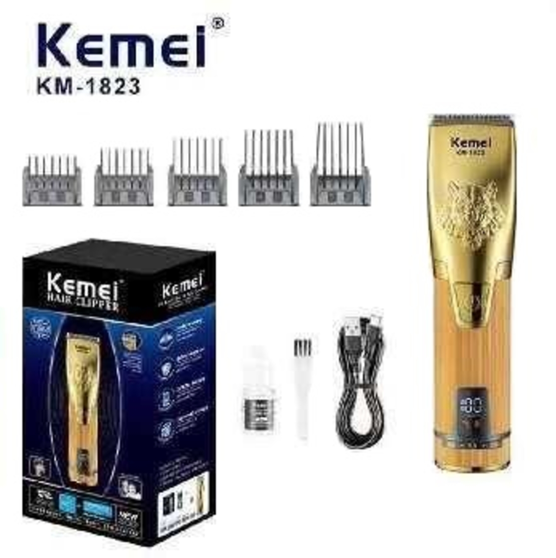 Машинка за подстригване - KM-1823 - Kemei