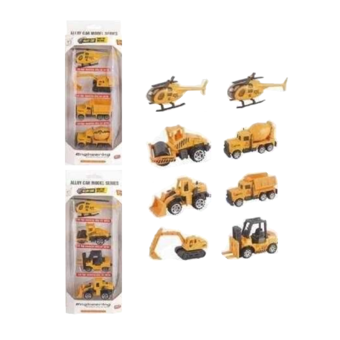 Детски комплект - Превозни средства - 4pcs - 6802 - 308131