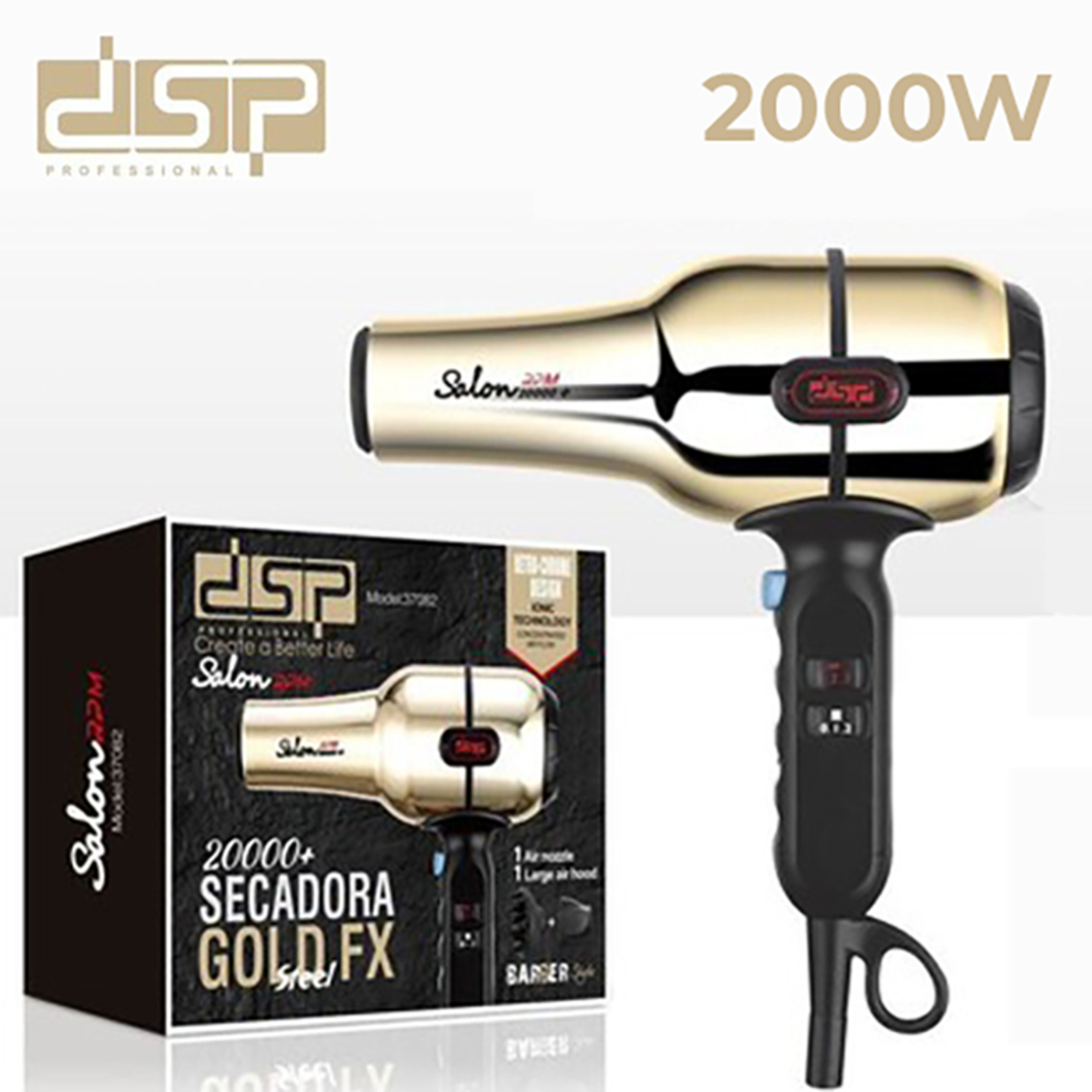 Сешоар за коса - 37082 - DSP - 614559