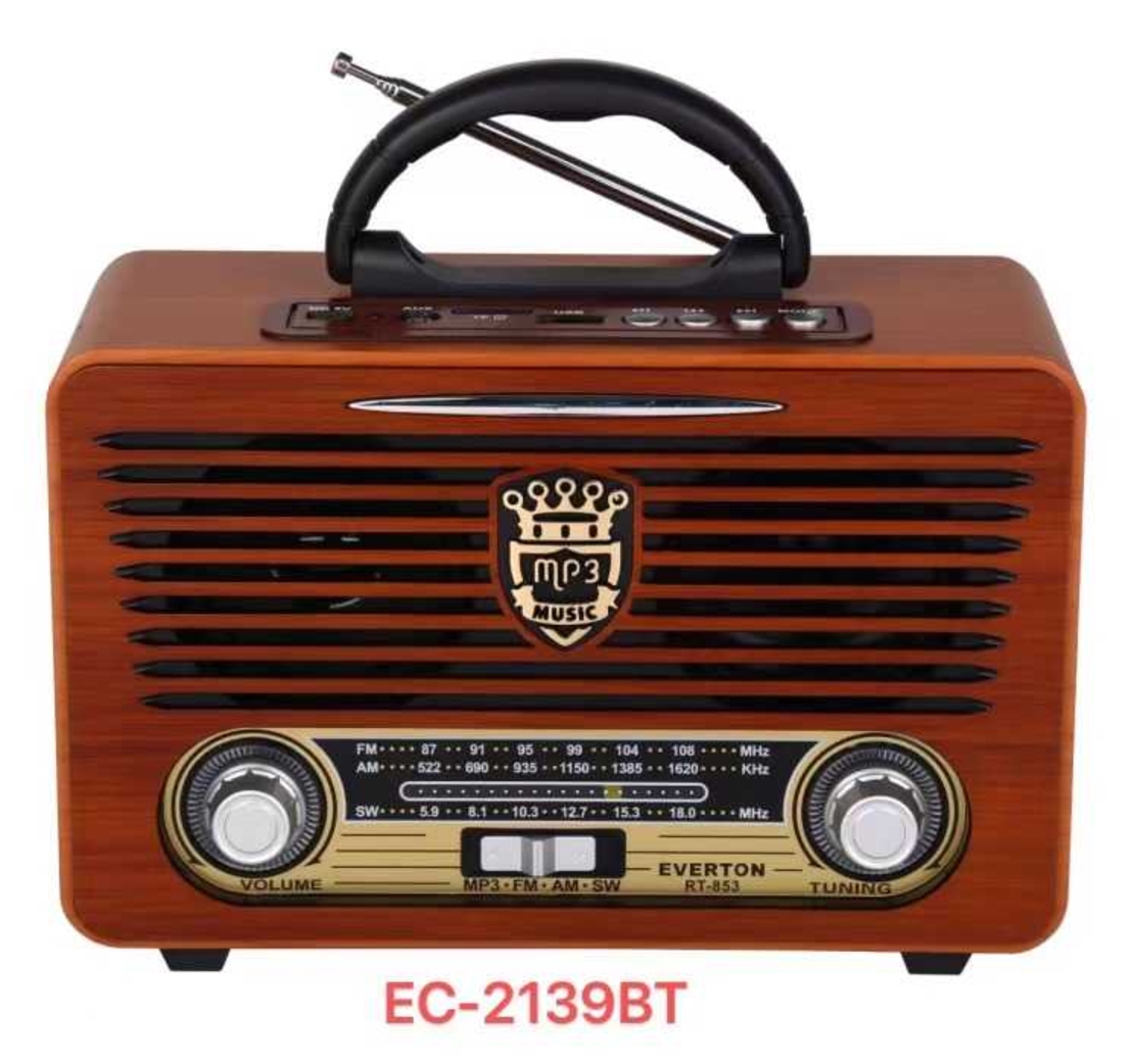 Акумулаторно радио - EC2139BT - Everton - 121398
