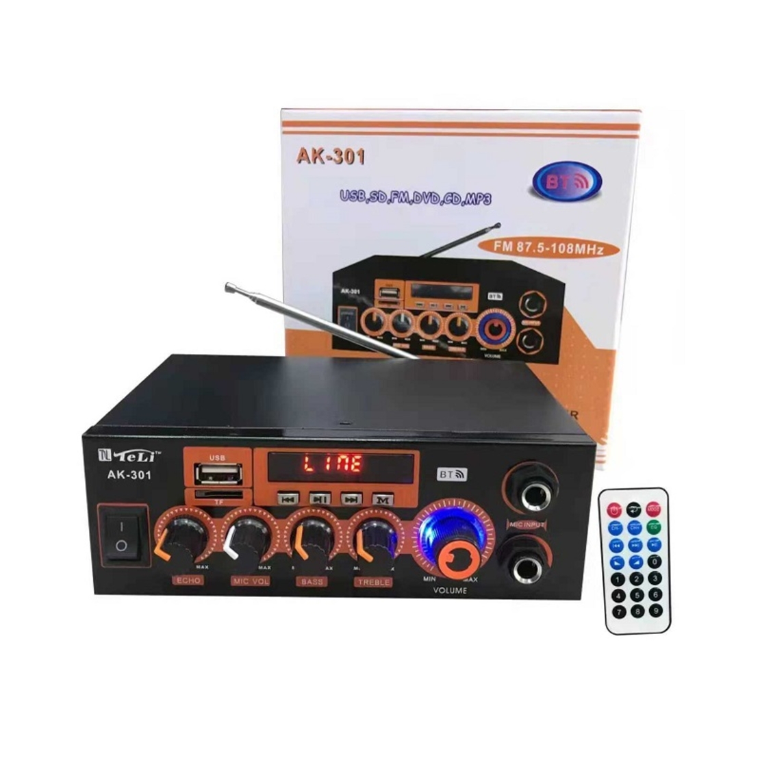 Автомобилен усилвател- AK -301 - 993016