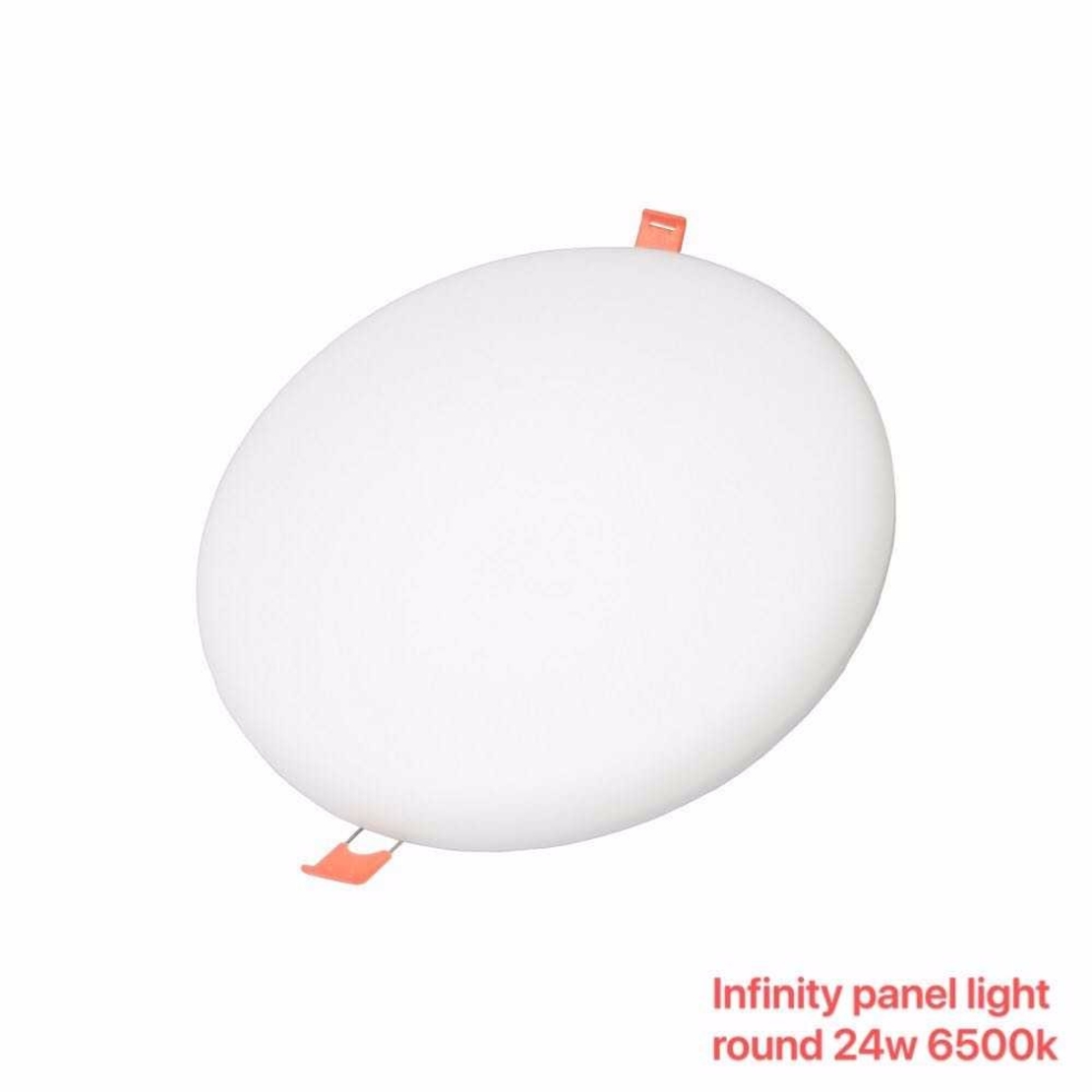 LED плафон - Round Panel - Скрит монтаж - 24W - 6500K - 790634