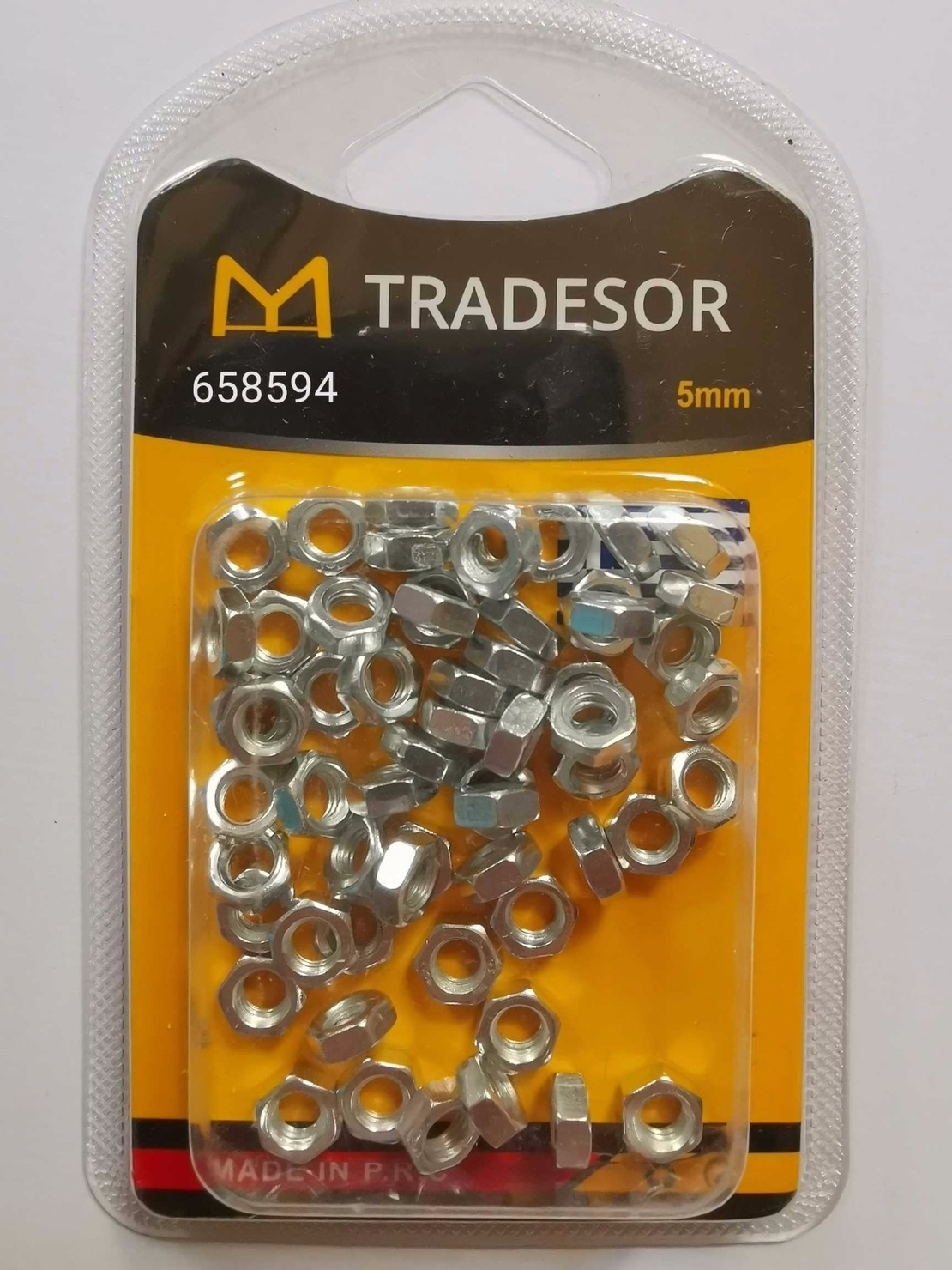 Комплект 50Χ - гайки- 5mm - 658594