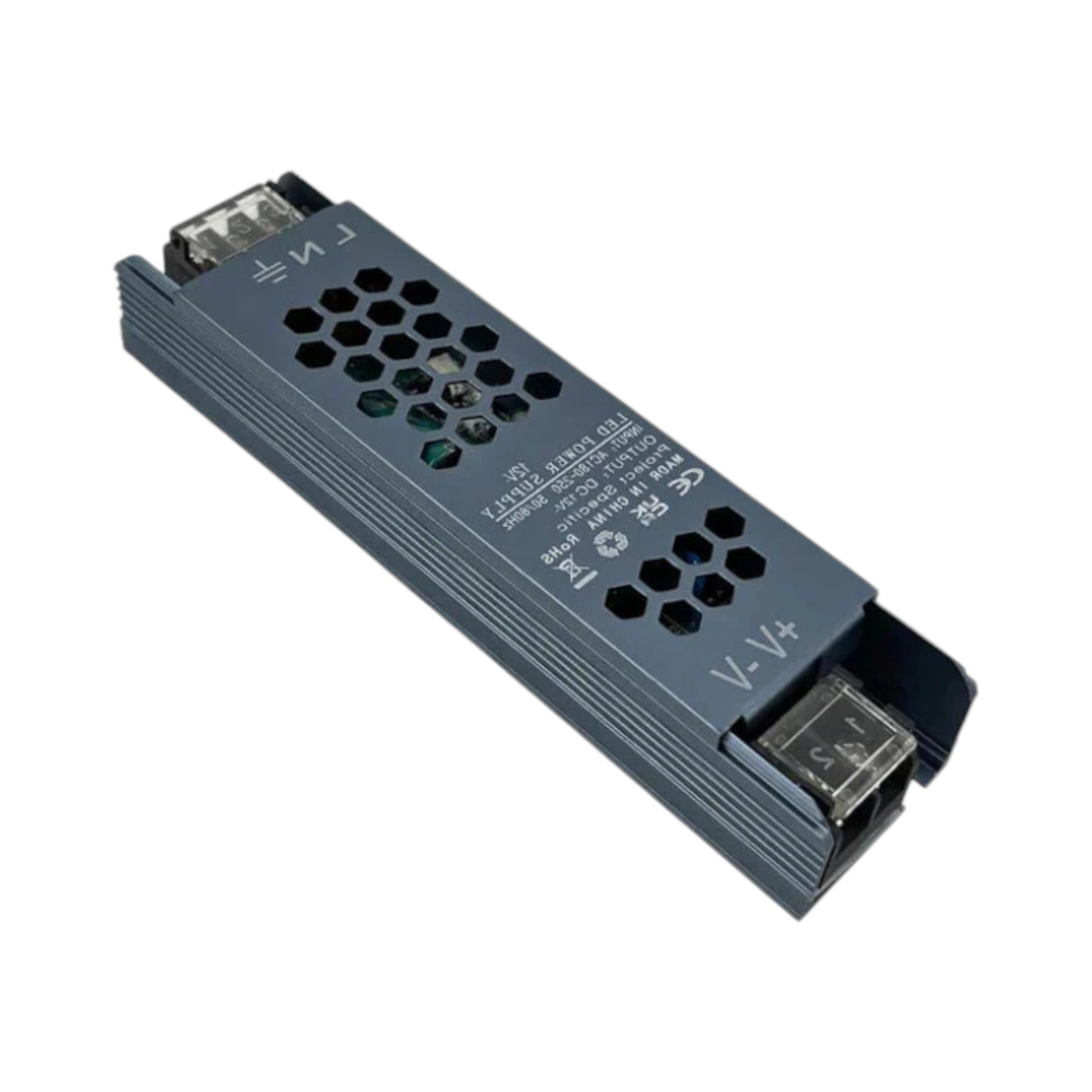 Ултра тънък захранващ трансформатор - DC 12V - 60W - 431460