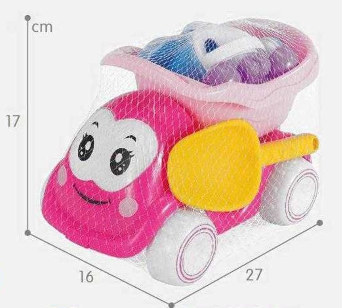 Комплект плажни играчки с камионче - 689 - 305157