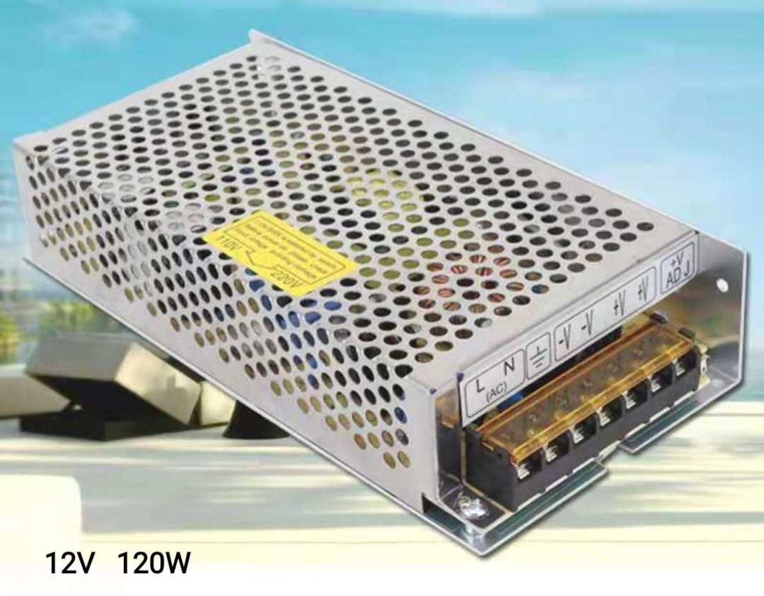Трансформатор AC-DC - 220V към 12V - 120W - 505041