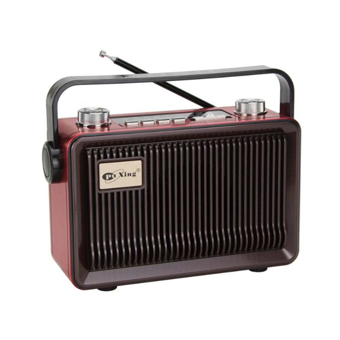 Ретро акумулаторно радио - PX-86BT - 617163 - Червено
