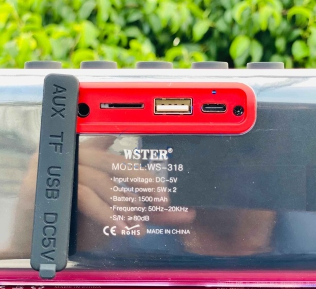 Безжична Bluetooth тонколона - WS-318 - 810675