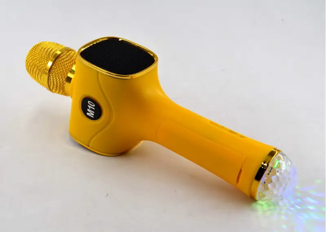 Безжичен микрофон за караоке с високоговорител - M10 - 961867