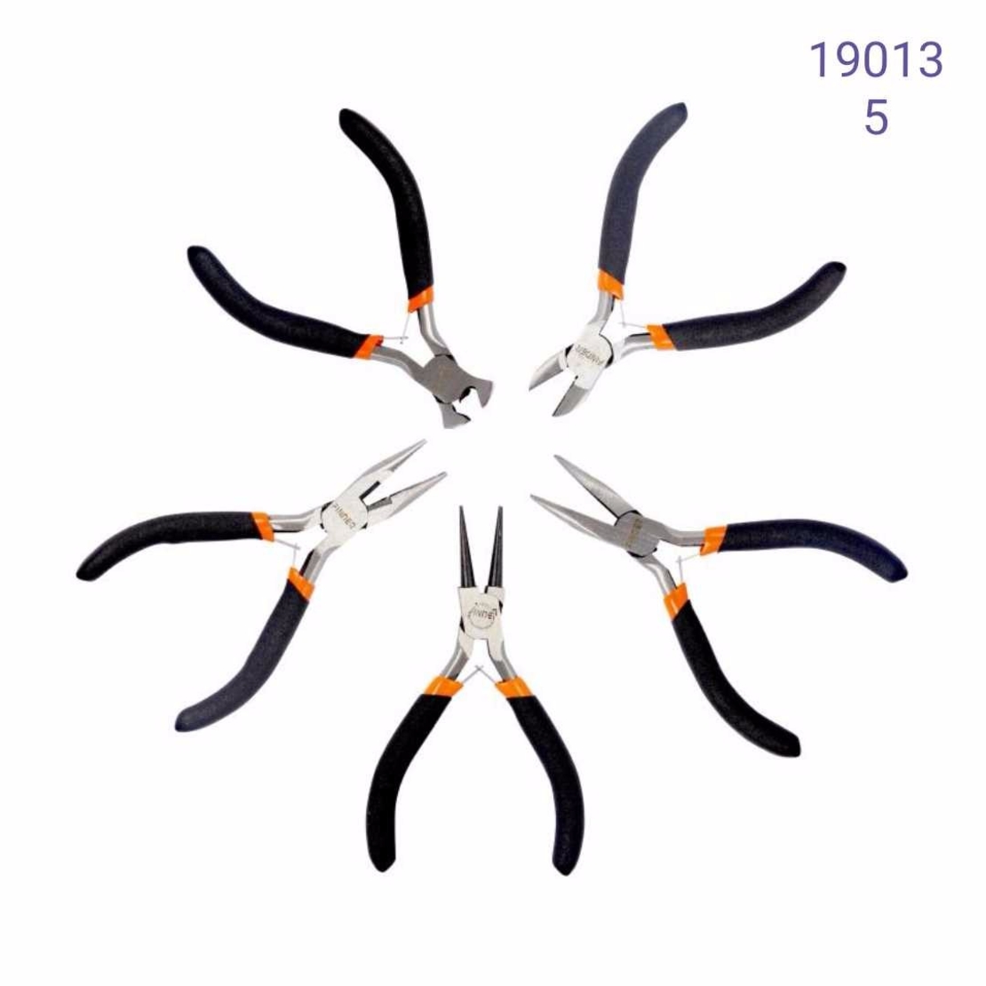 Комплект клещи - 5pcs - 125mm - Finder - 190135