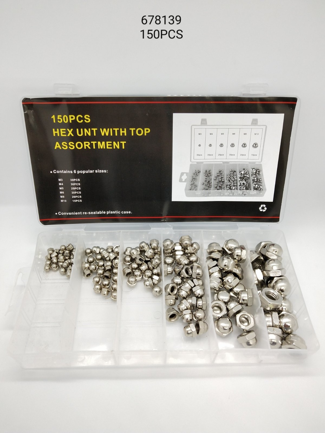 Шестограми - 150 бр - 678139