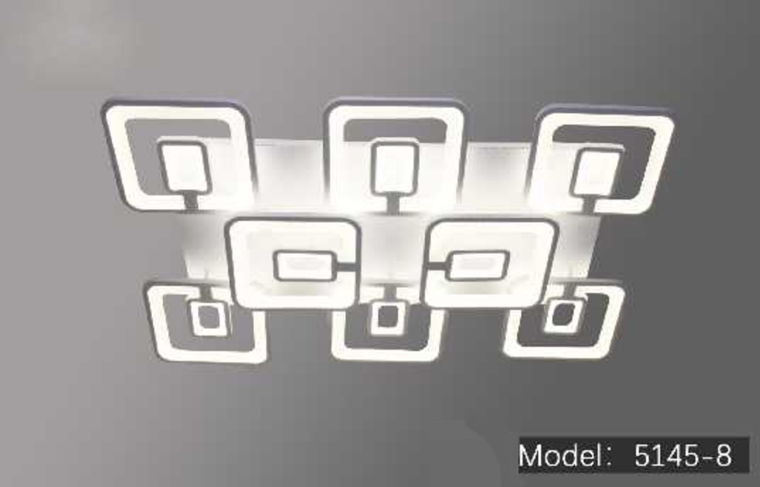 LED плафон - Плафон с димер - 5145-8WH - 943727