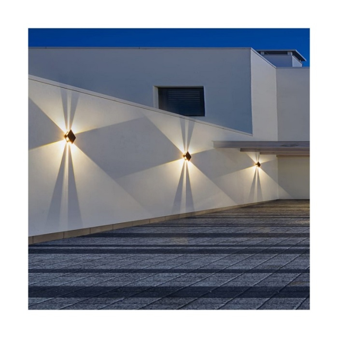 Соларна LED стенна лампа - FA-6LED - 533190