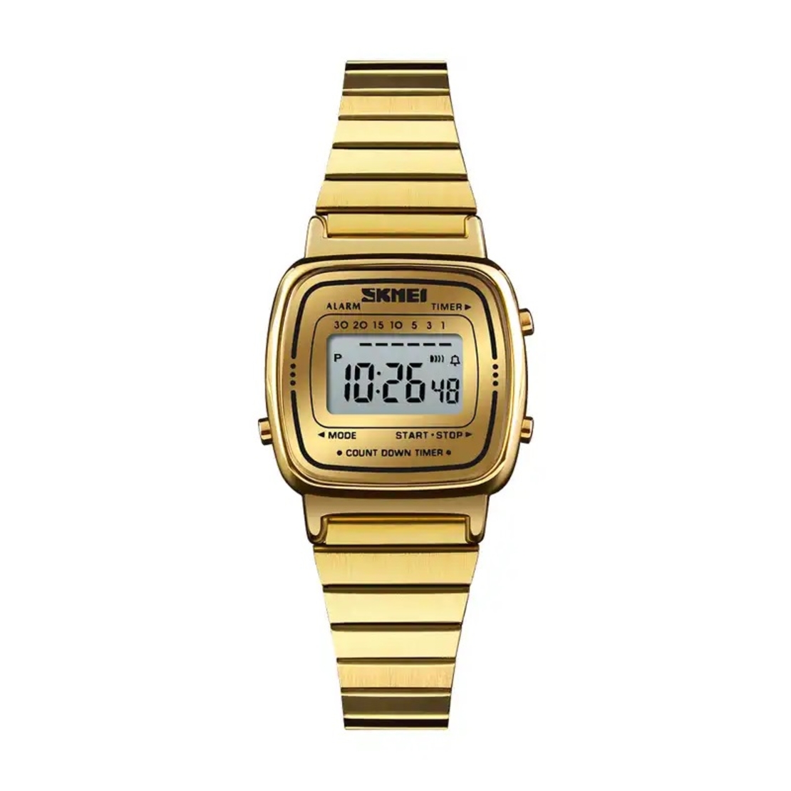 Дигитален ръчен часовник – Skmei - 1901 - Gold 2