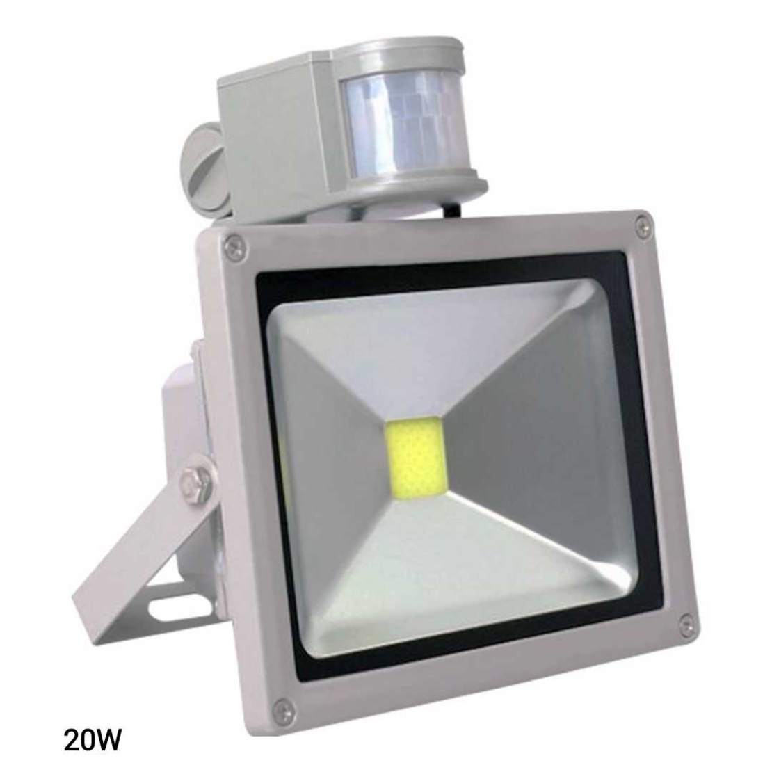LED прожектор със сензор за движение– 10W – 6500K – 034515